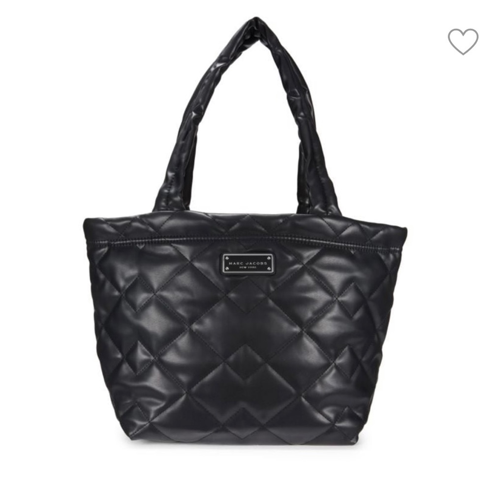 Marc Jacobs Quilted Faux Leather Tote